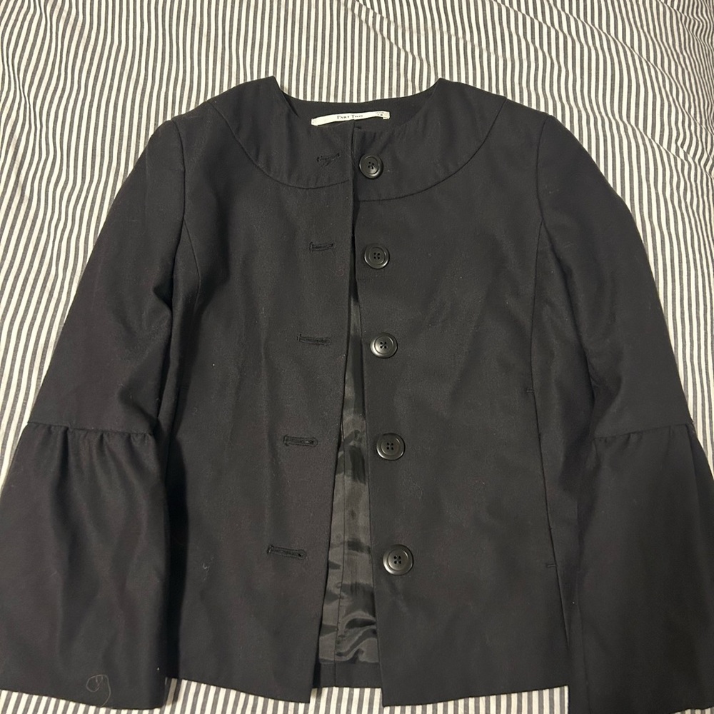 Part Two Black Women's Wool Jacket